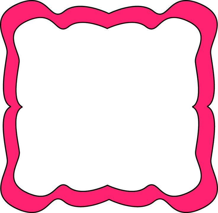 Pink Frames And Borders   Google Search   Clip Art Blank Labels   Pin    