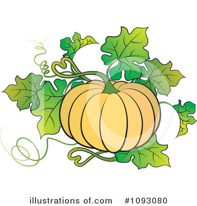 Pumpkin Clipart  1093080 By Lal Perera   Royalty Free  Rf  Stock