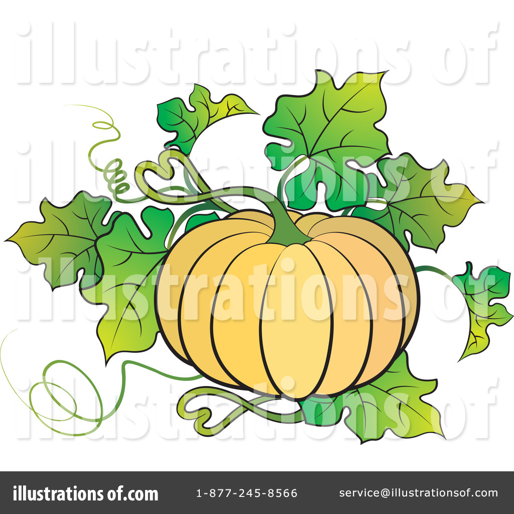 Pumpkin Plant Clip Art