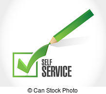 Self Service Clipart And Stock Illustrations  910 Self Service Vector