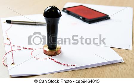 Stock Images Of Notary Public Stamper   Stamp That Is Used By A Notary