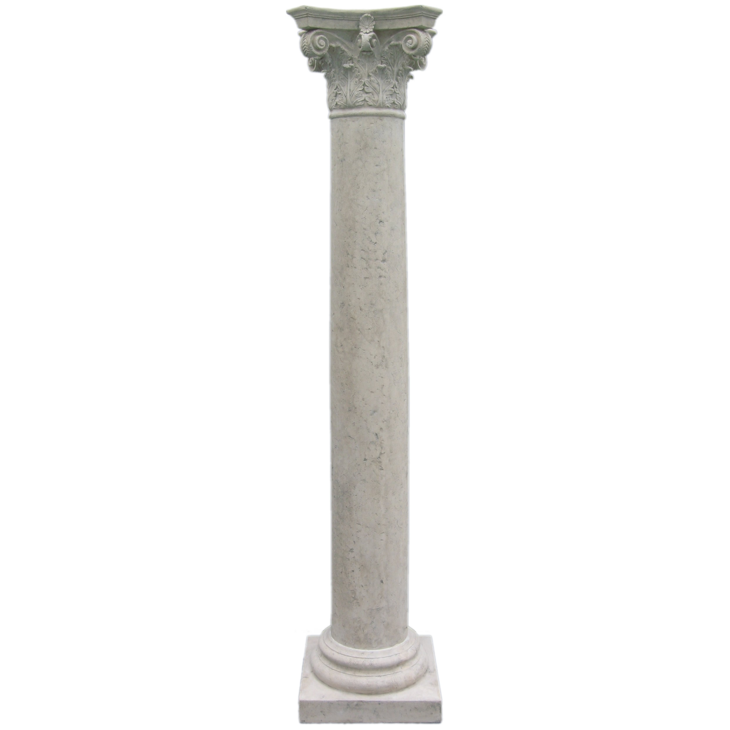 Corinthian Column   Roman Stone Finish