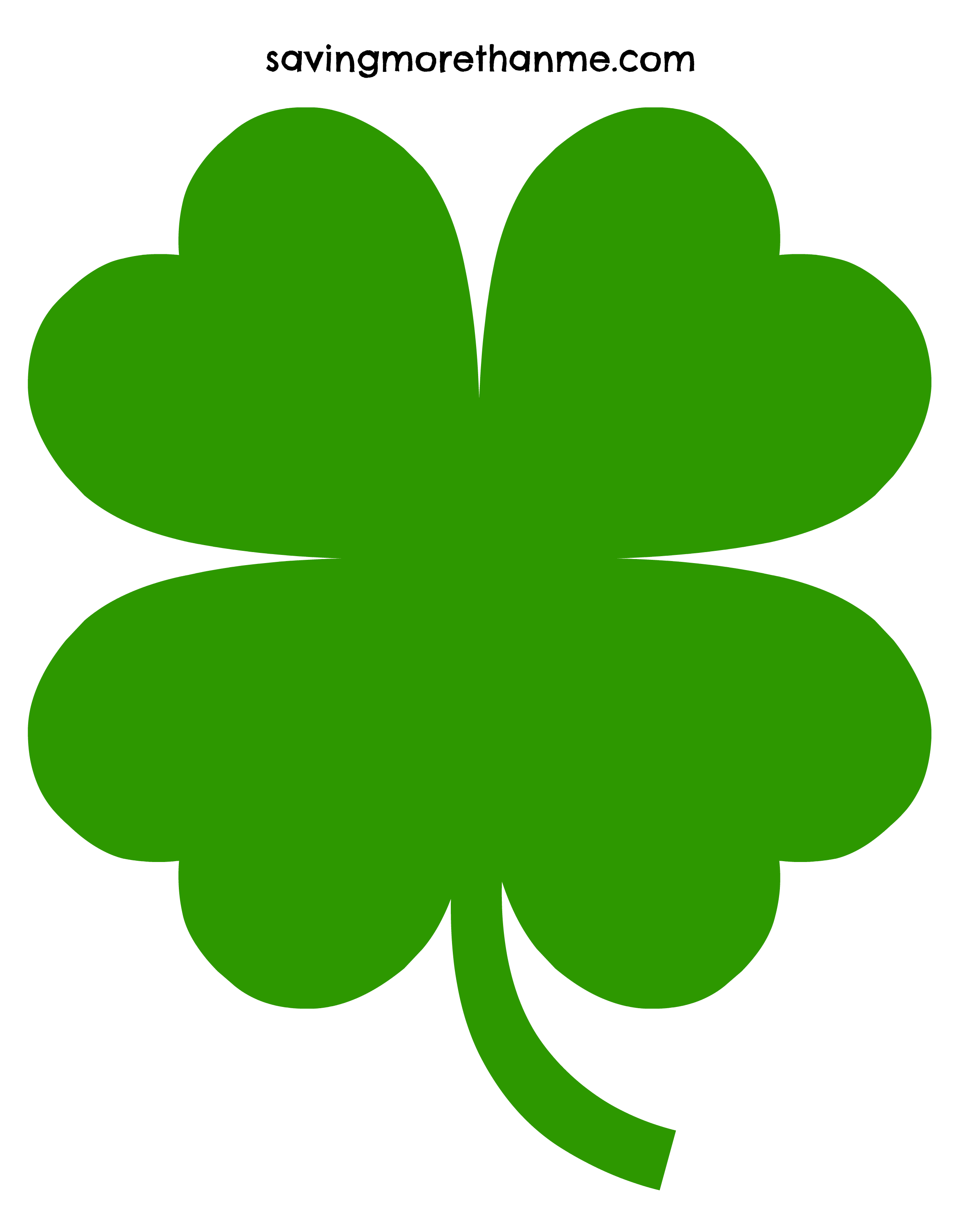 Displaying 19  Images For   4 Leaf Clover Clipart