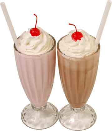 Down A Cold Thick Tasty Milkshake The Kind Of Milkshake You Can Only