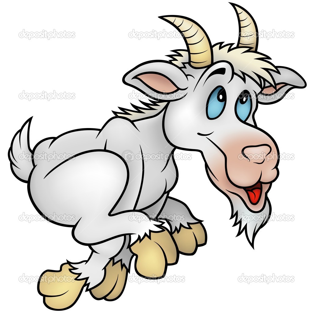 Running Goat   Stock Vector   Dero2010  2889549