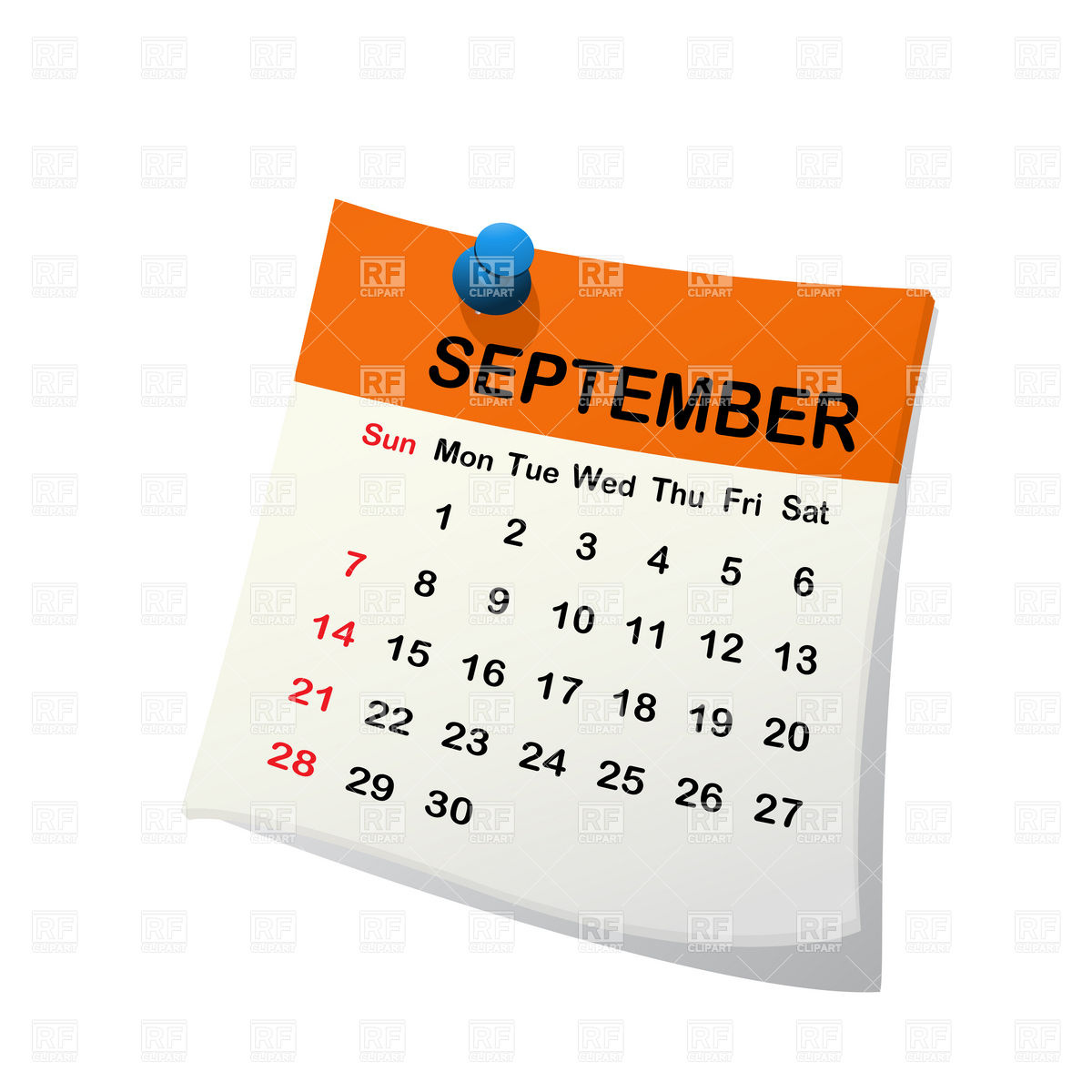 September 2014 Month Calendar Calendars Layouts Download Royalty