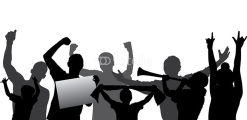 Sports Fans Cheering   Clipart Panda   Free Clipart Images
