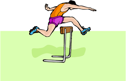 Track And Field Clipart Hurdles Hurdles Clipart Track And