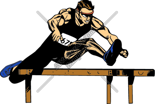 Track Hurdles Clipart Home Track And Field