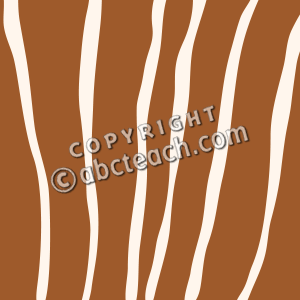Clip Art  Animal Patterns  East African Bongo Color   Preview 1