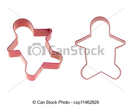 Cookie Cutter Isolated Against A White    Csp11462829   Search Clipart