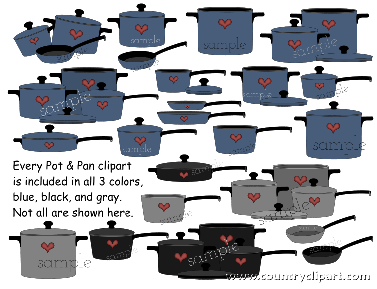 Country Kitchen   Cooking Graphics And Clipart Collection