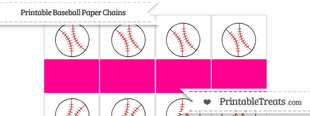 Filed Under  Paper Chains  Party Printables Tagged With  Baseball