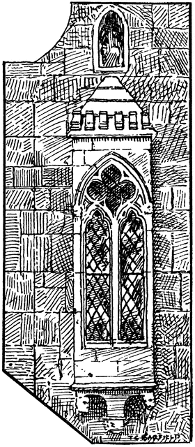 Gothic Oriel Window