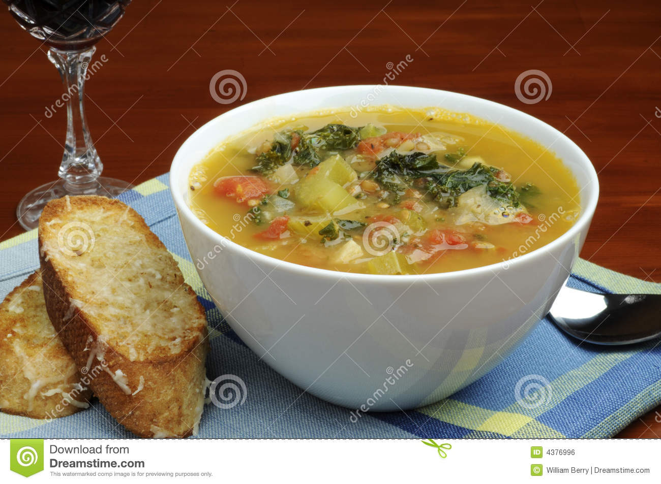 Homemade Soup Royalty Free Stock Image   Image  4376996