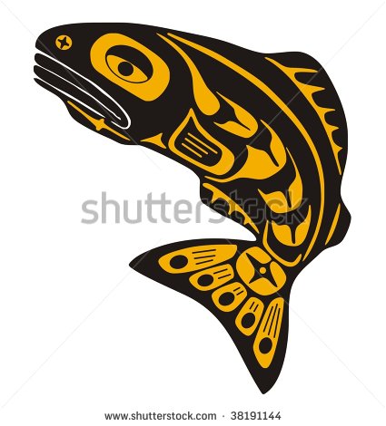Native Fish Vector   Stock Vectors  38191144
