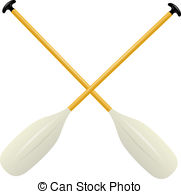 Paddle Clip Art Vector And Illustration  621 Canoe Paddle Clipart