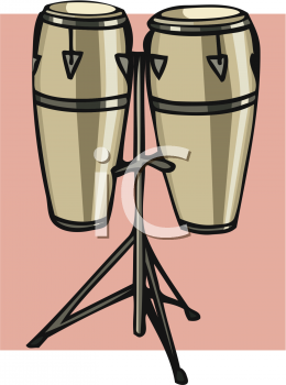 Royalty Free Clipart Of Drums