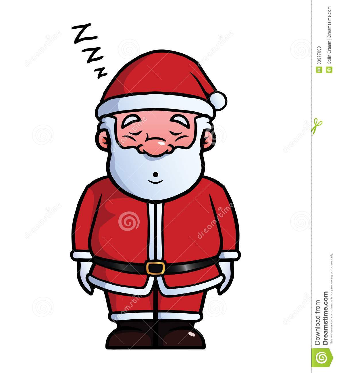 Santa Claus Sleeping And Snoring Royalty Free Stock Photos   Image    