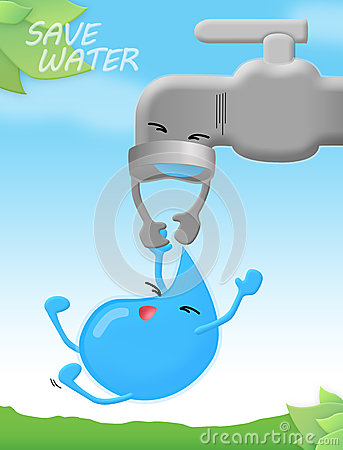 Save Water Stock Image   Image  33450091