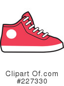 Sneakers Clipart  227327 By Johnny Sajem   Royalty Free  Rf  Stock    