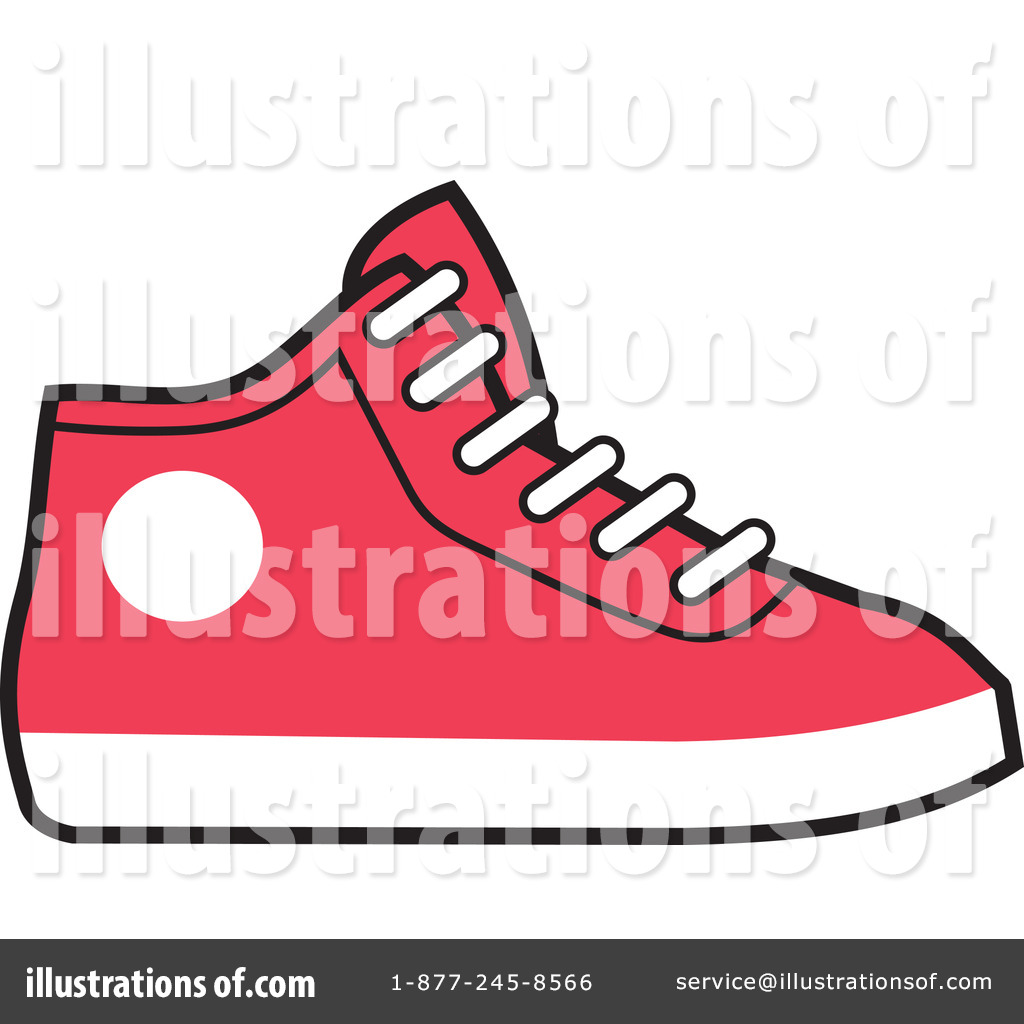 Sneakers Clipart  227330 By Johnny Sajem   Royalty Free  Rf  Stock    