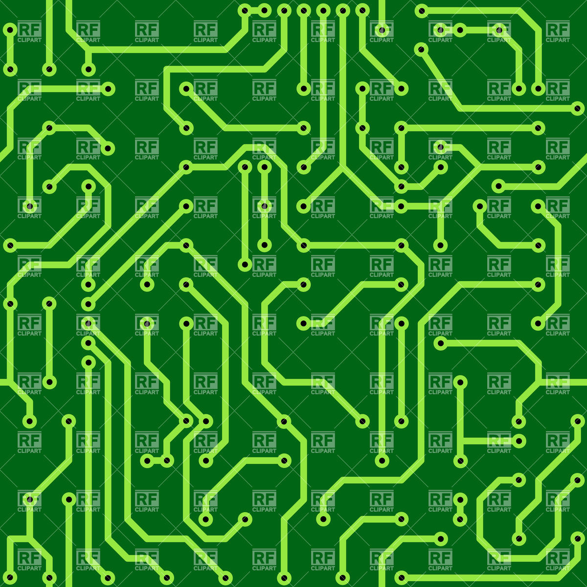 Circuit Board Background 33437 Download Royalty Free Vector Clipart