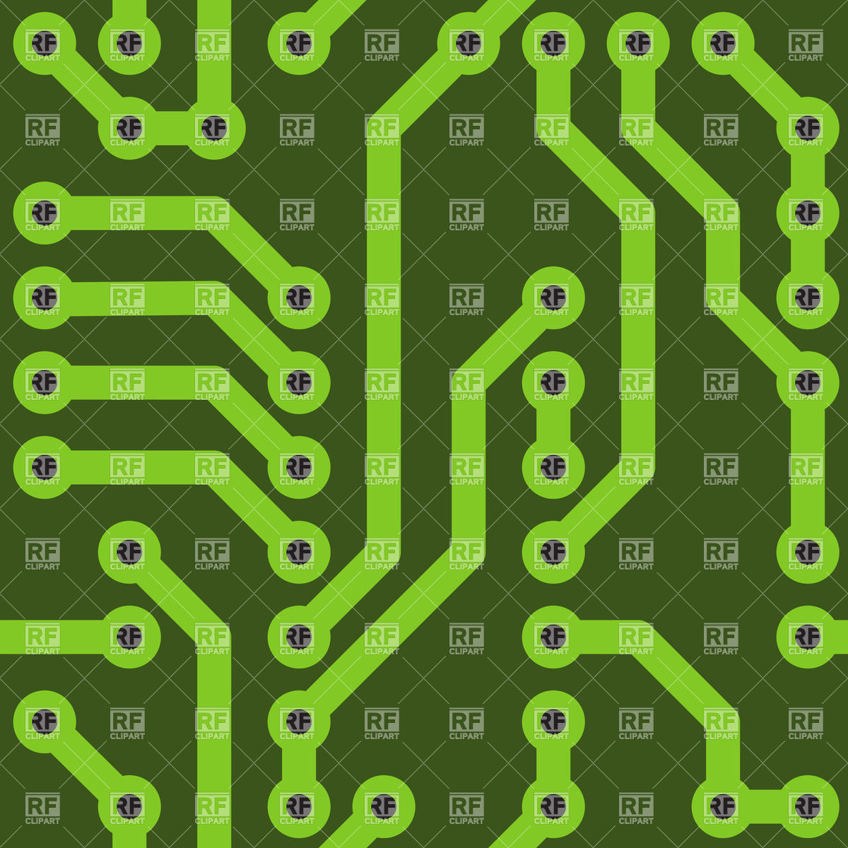 Circuit Board   Seamless Pattern 33811 Download Royalty Free Vector    