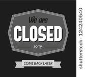     Closed Clip Art Vector Sorry We Are Closed   1000 Graphics   Clipart
