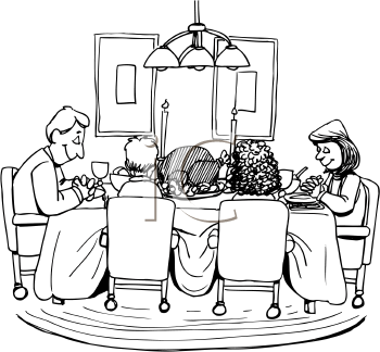 Go Back   Pix For   Family Dinner Table Cartoon