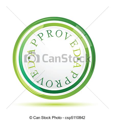 Illustration Of Approved Sign On White    Csp5110842   Search Clipart