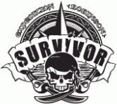 In Cio   Logotipos   Survivor Expedition Robinson  B W