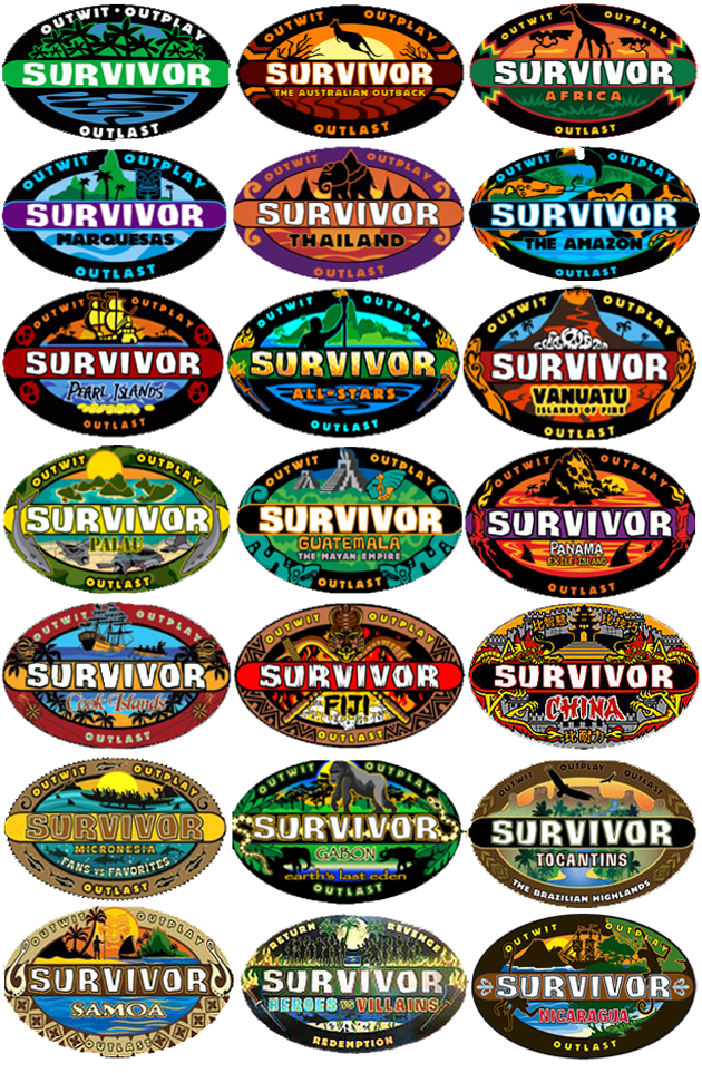 Rank The Survivor Logo S In Lions Tigers Survivors   Oh My  Forum
