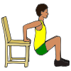 Symbols And Clipart Matching  Chair Pushup