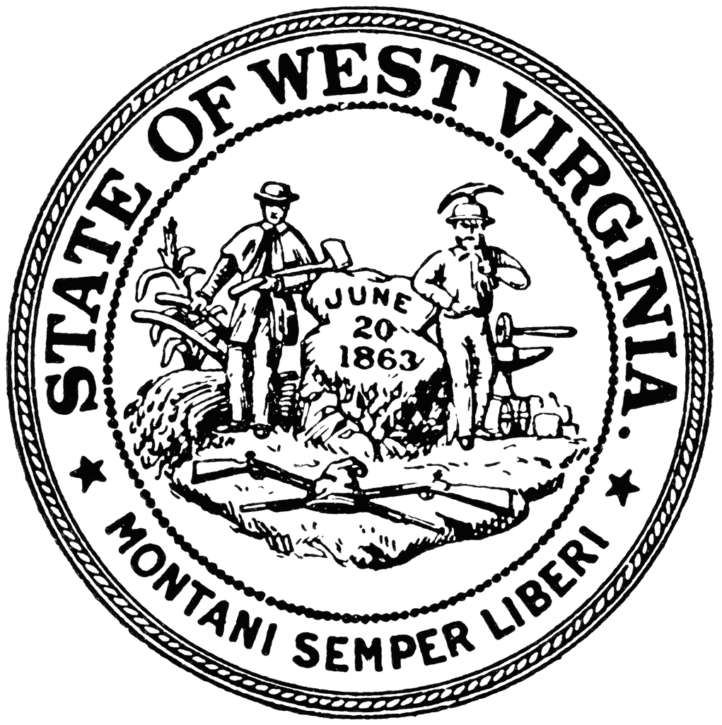 Virginia State Seal Seal Of West Virginia