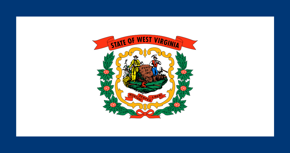 West Virginia  Flags   Emblems   Symbols   Outline Maps