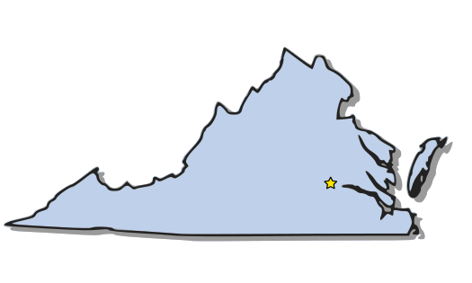 West Virginia State Map Outline