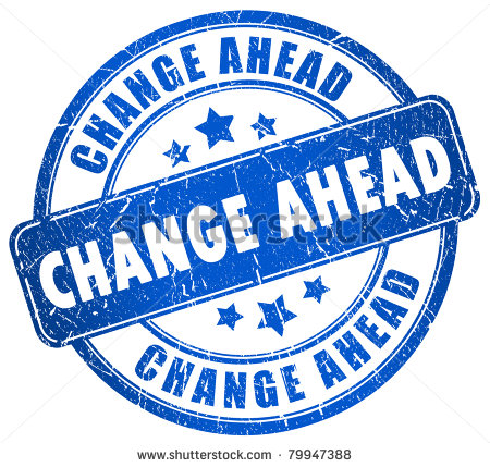 Change Ahead Stamp Stock Photo 79947388   Shutterstock