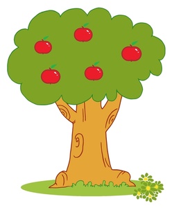 Crops Growing Clipart Apple Tree Clipart Image