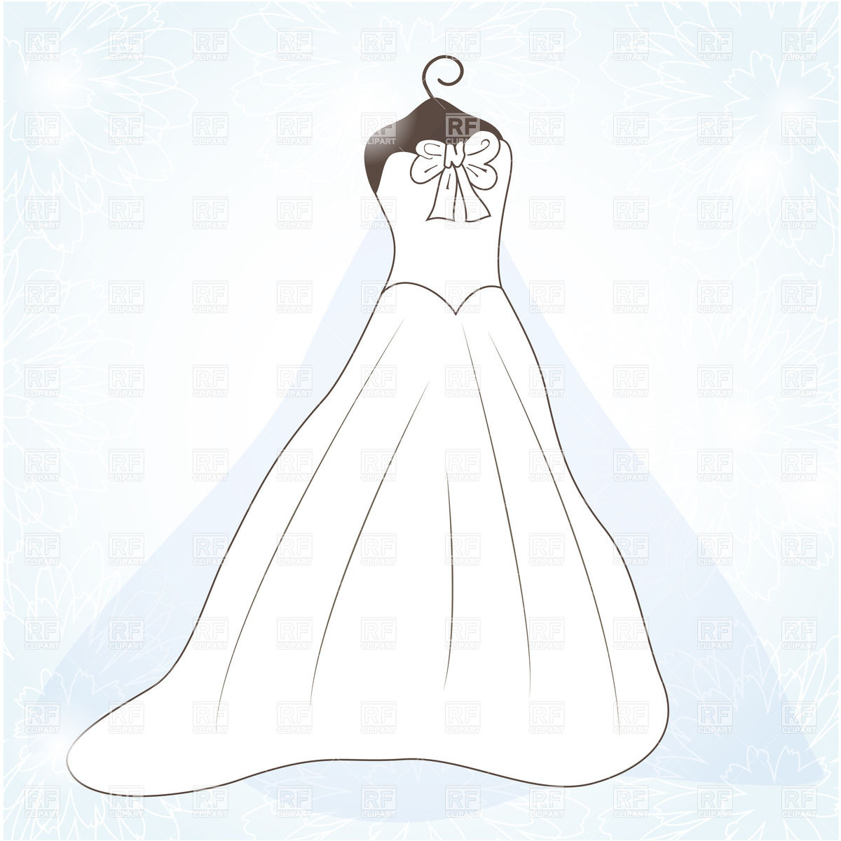     Dress 21745 Beauty Fashion Download Royalty Free Vector Clipart