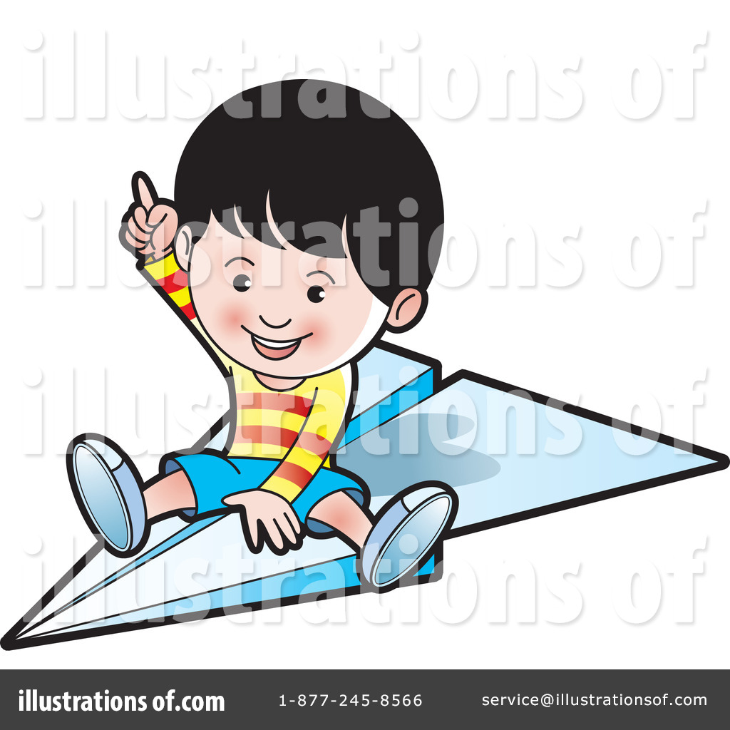 Flying Papers Clipart  Rf  Paper Plane Clipart