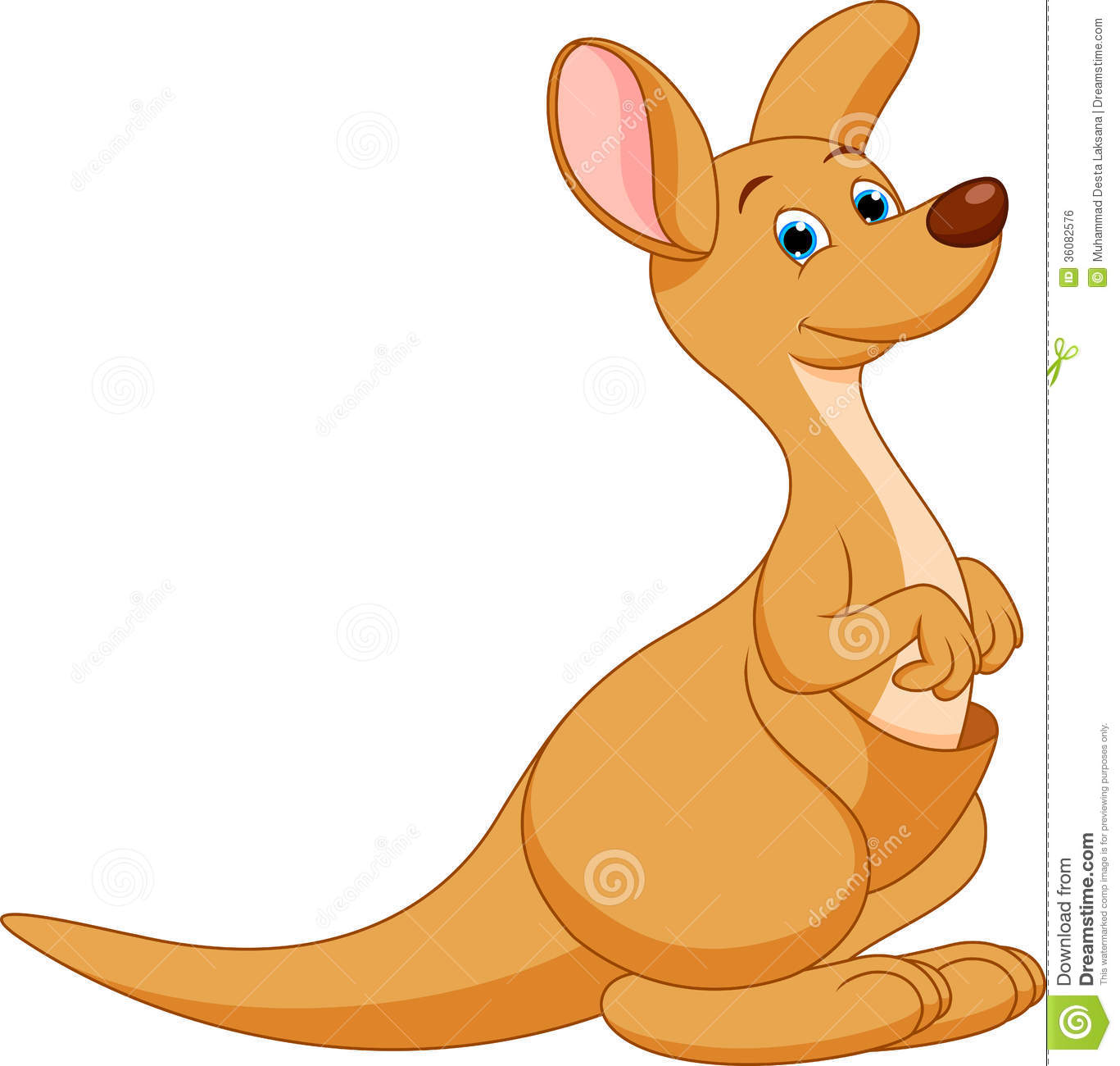Kangaroo Cartoon Royalty Free Stock Image   Image  36082576