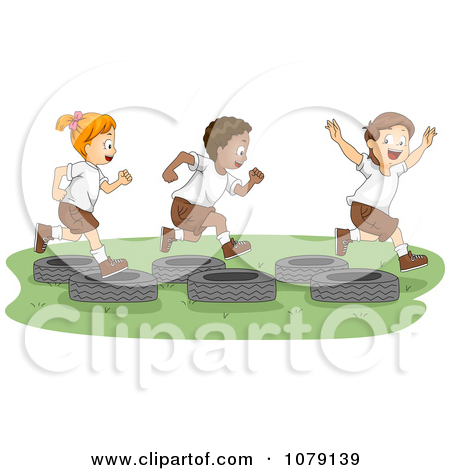 Royalty Free  Rf  Obstacle Course Clipart Illustrations Vector