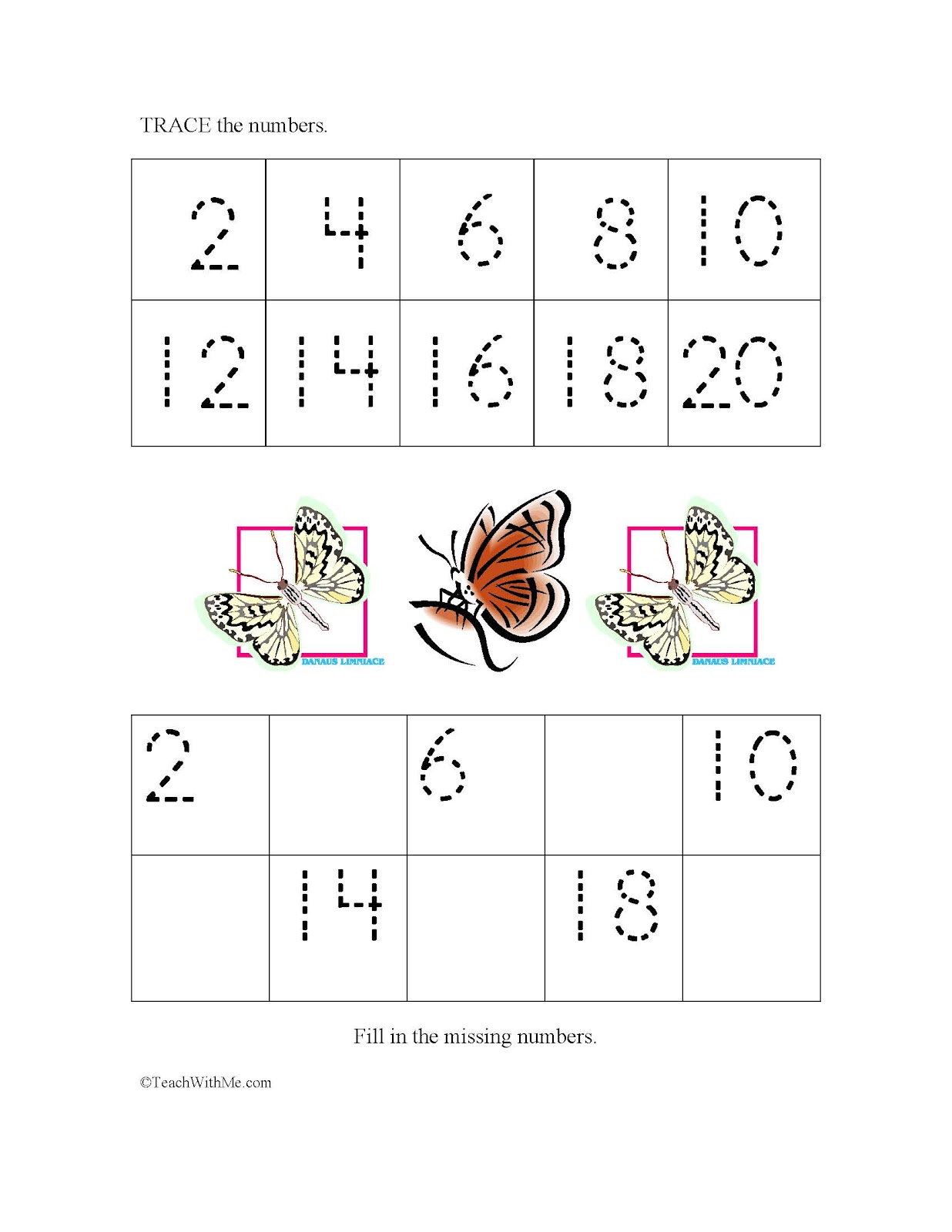 Skip Counting Clipart Monthly Skip Counting Skill