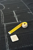Tape Measure In A Clothing Design Studio Royalty Free Stock Photo