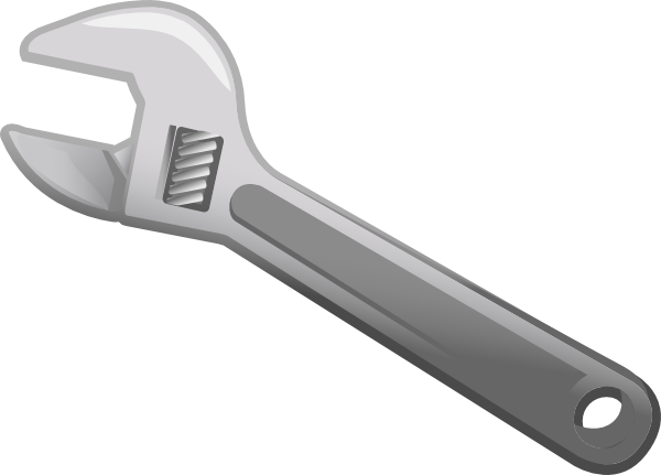 Wrench Clip Art At Clker Com   Vector Clip Art Online Royalty Free    