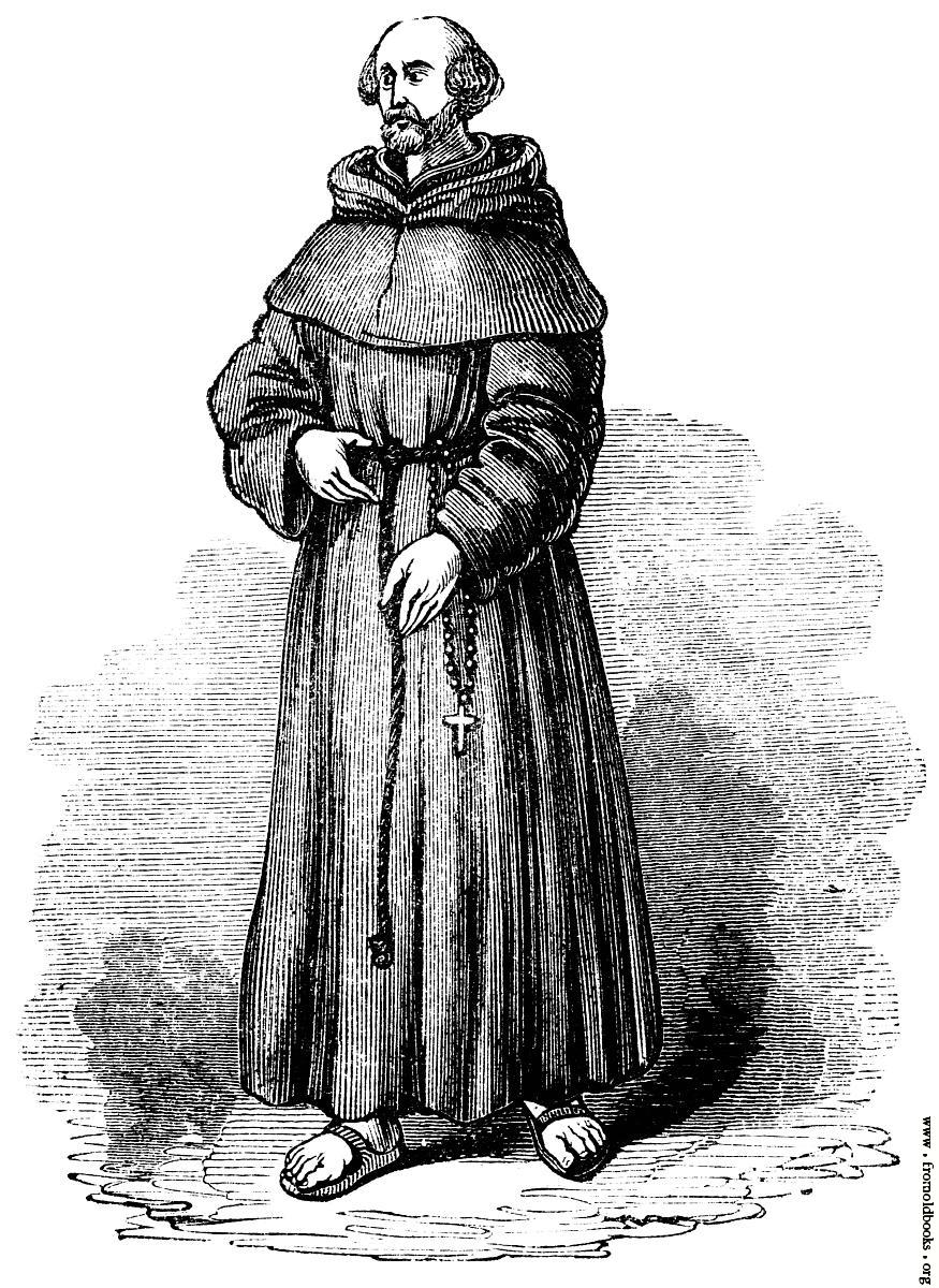 1028  Franciscan Or Grey Friar