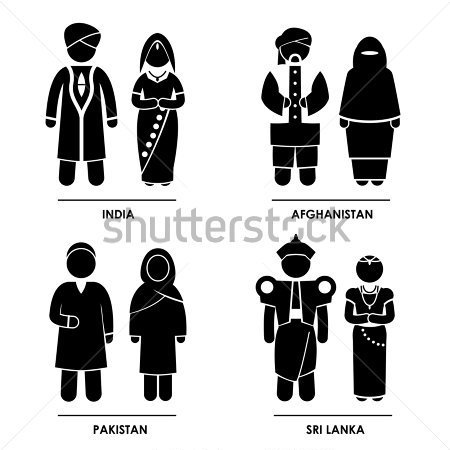 Asia Meridional India Afganist N Pakist N Sri Lanka Hombre Mujer