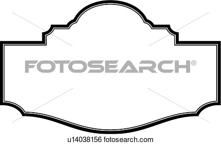 Basic Blank Border Dome Borders Panel Shapes View Large Clip Art    