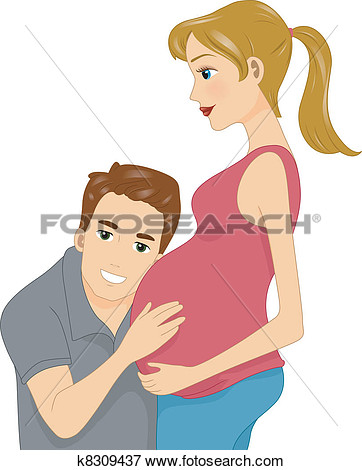 Clip Art   Expecting Parents  Fotosearch   Search Clipart